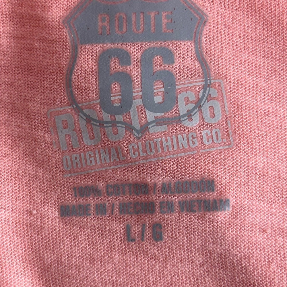 Route 66 Y2K Henley Top Pink Large‎ - Picture 5 of 13